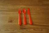Child Cutlery Set- Red