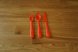 Child Cutlery Set- Red