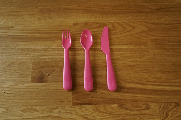 Child Cutlery Set- Pink
