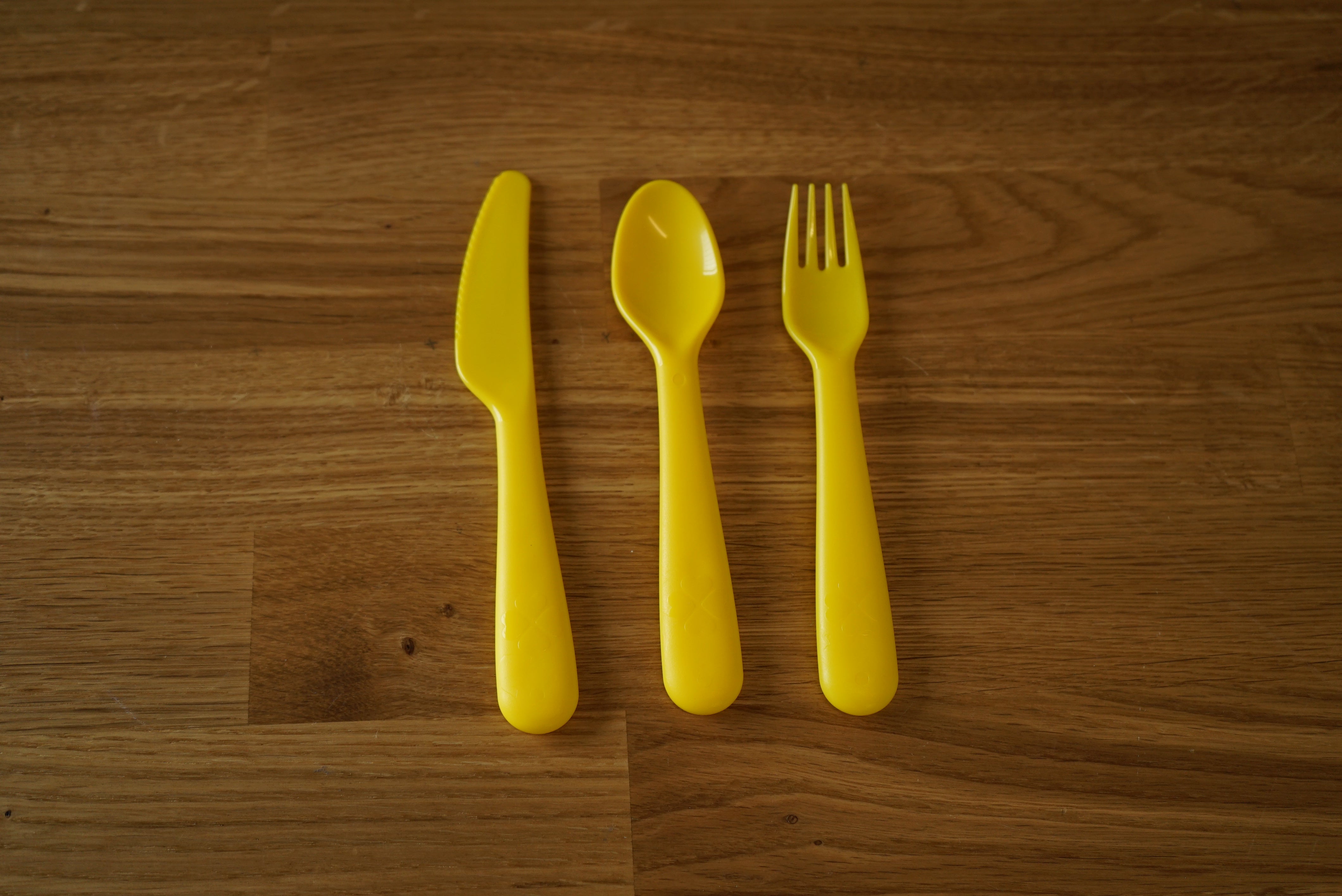 Child Cutlery Set- Yellow