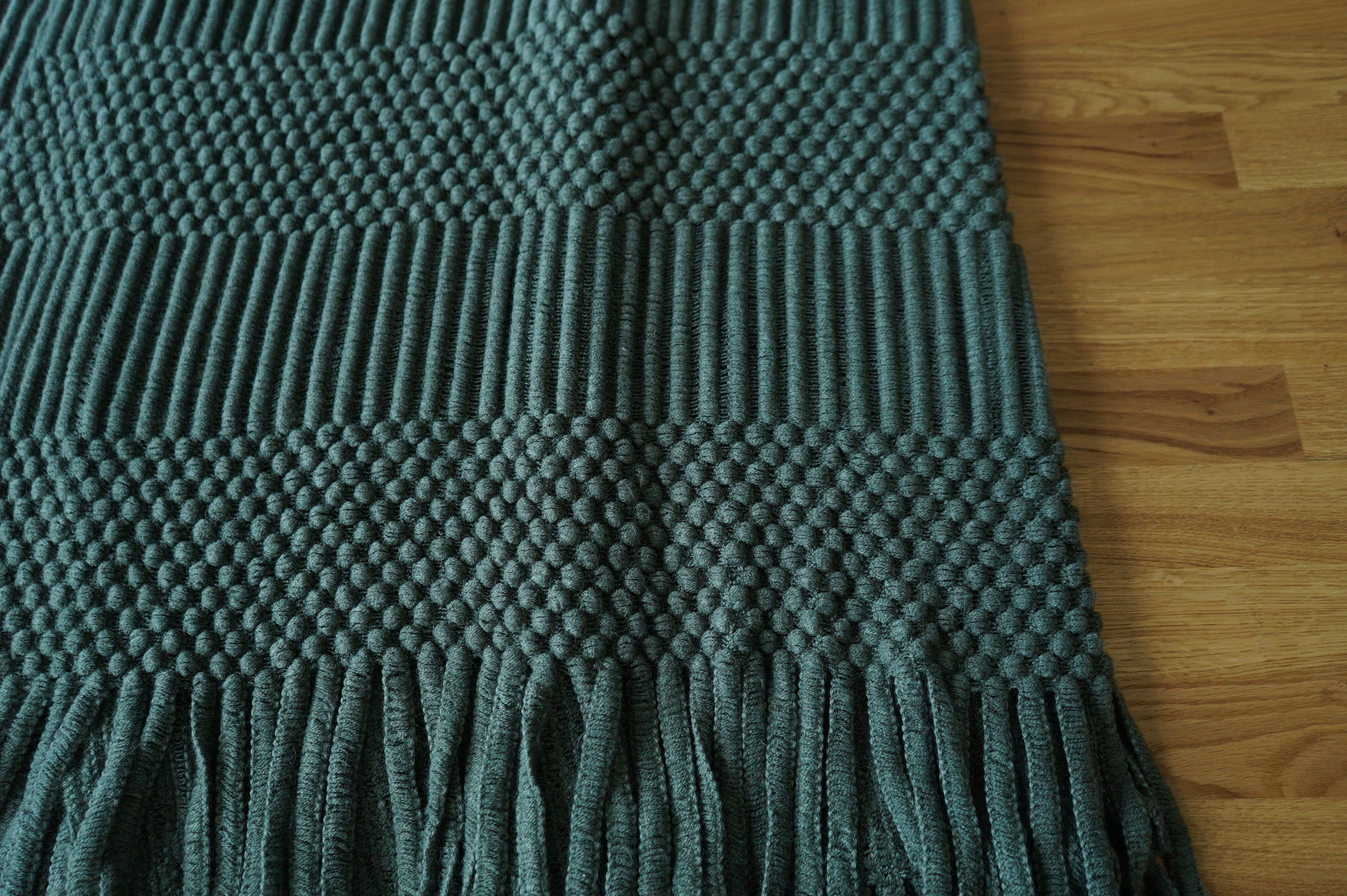 Green Throw Blanket