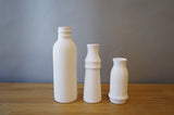 White Painted Vase - Tall