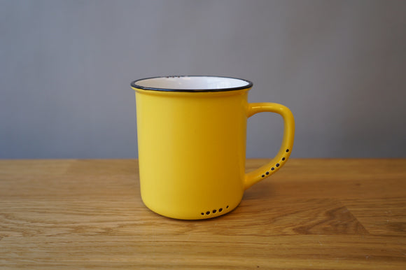 Yellow Rustic Mug