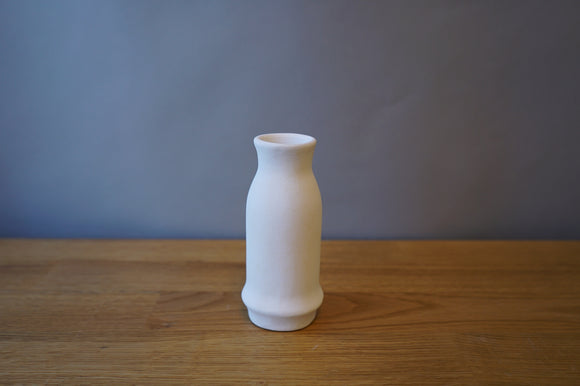 White Painted Vase - Smallest