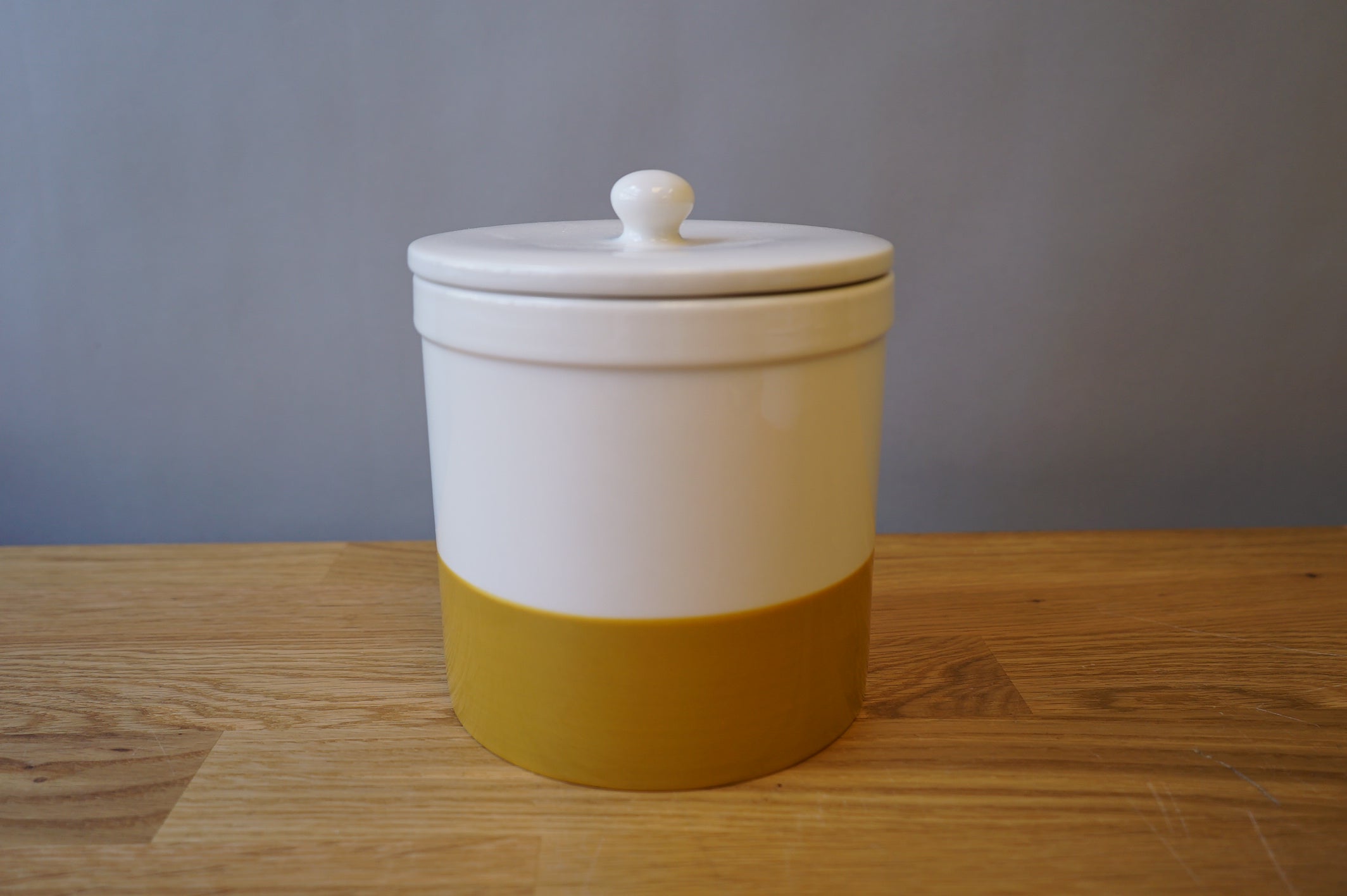 Yellow Kitchen Canister