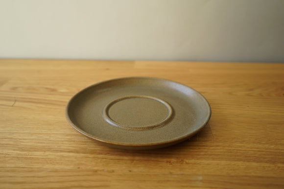 Green Stoneware Plate