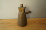 Green Stoneware Coffee Pot