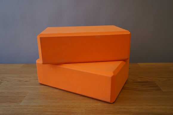 Orange Yoga Blocks