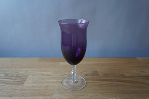 Purple Cocktail Glass