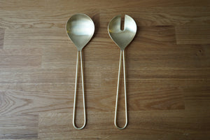 Gold Serving Spoons