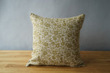 Green Flower Pillow