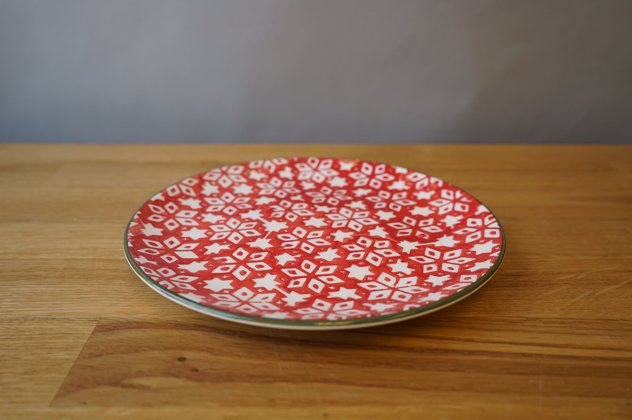 Red Side Plate