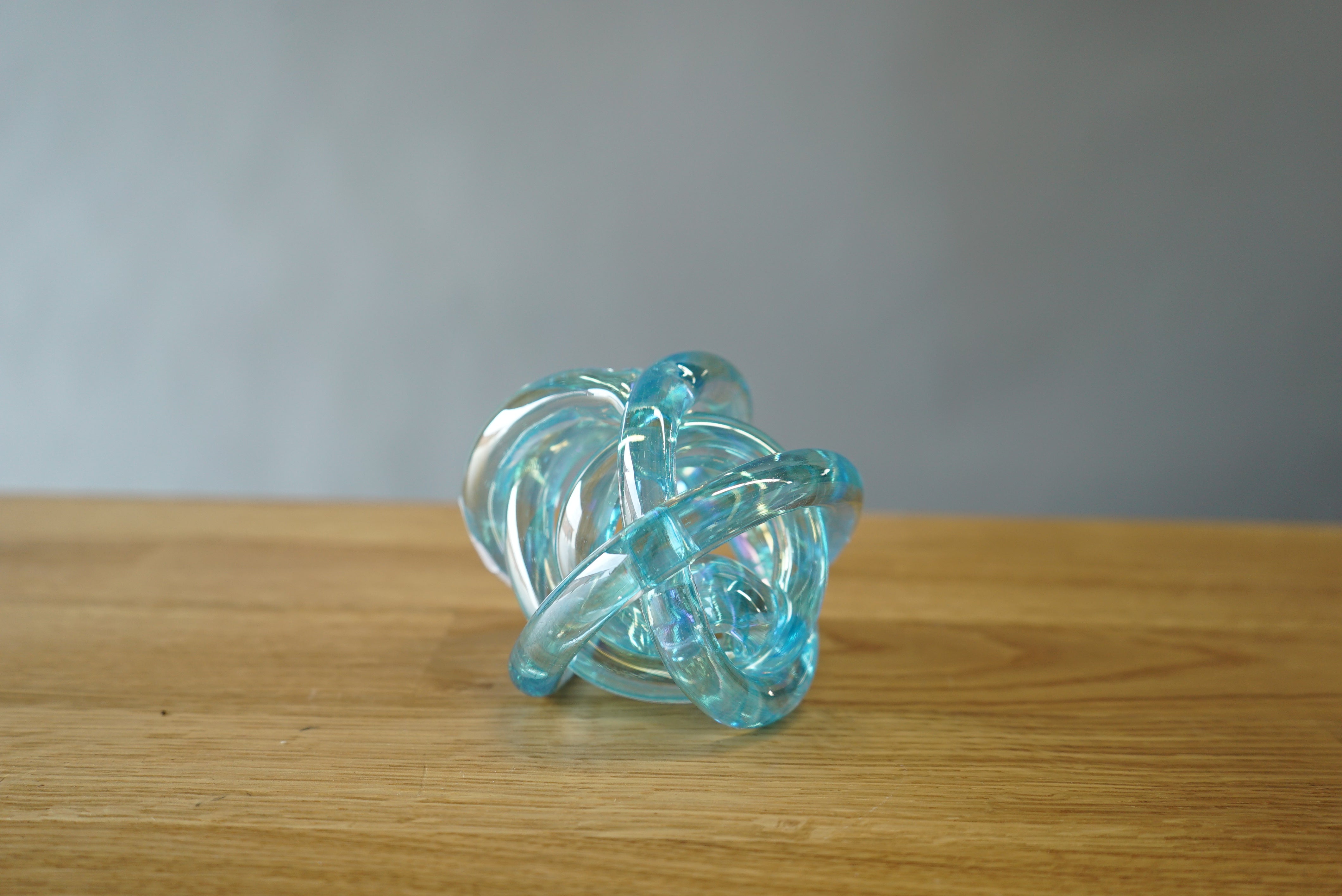 Blue Glass Knot