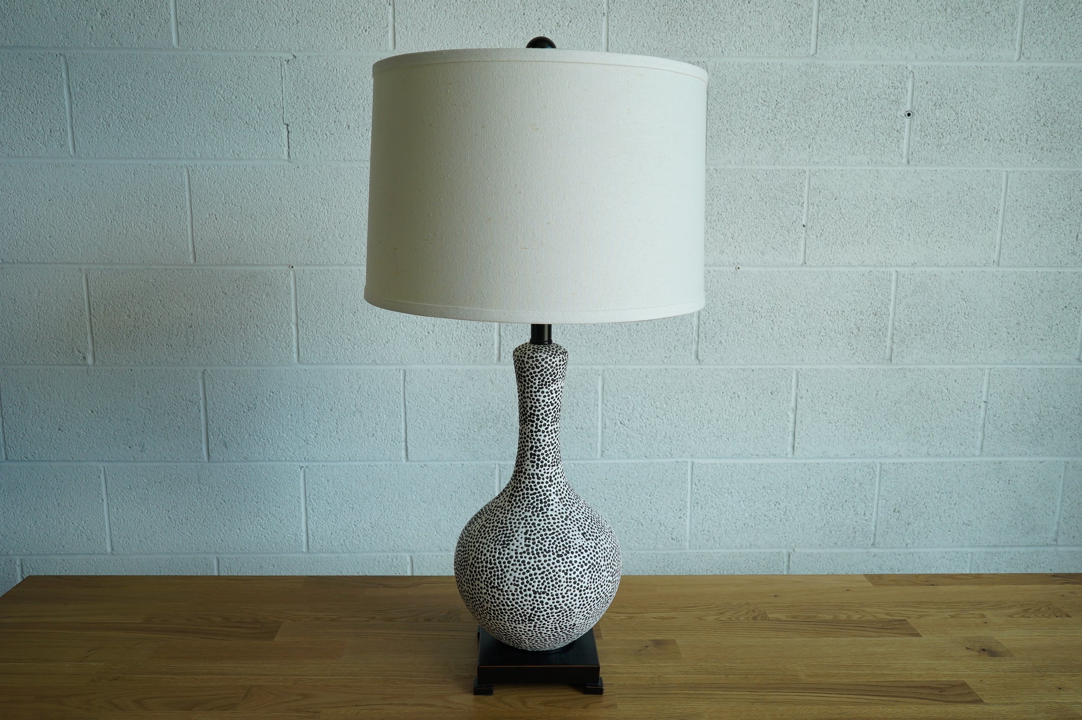 Black and White Lamp