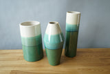 Green Thin Vase