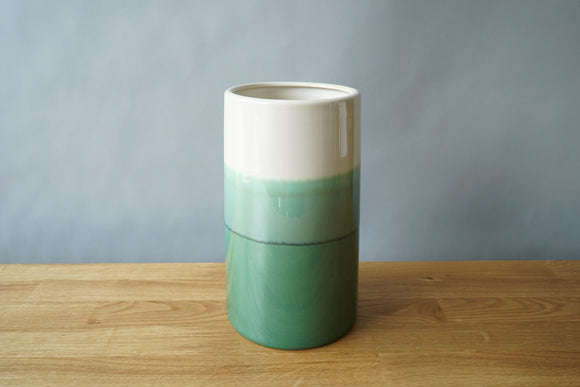 Green Wide Vase