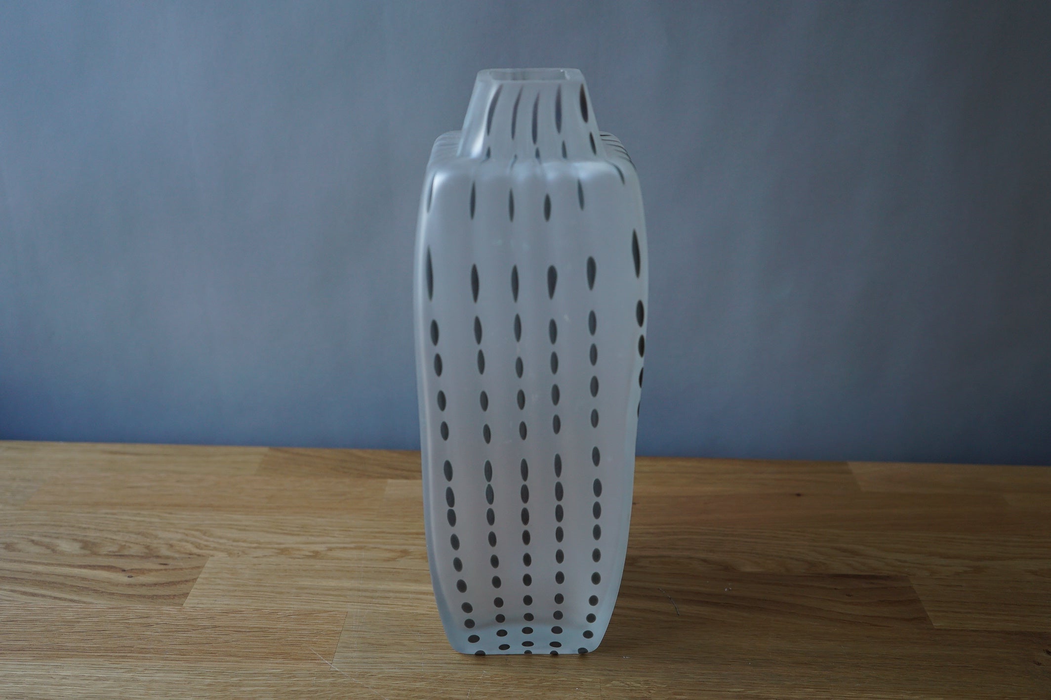 Tall Milk Glass Vase