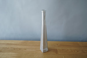 Thin Silver Vase