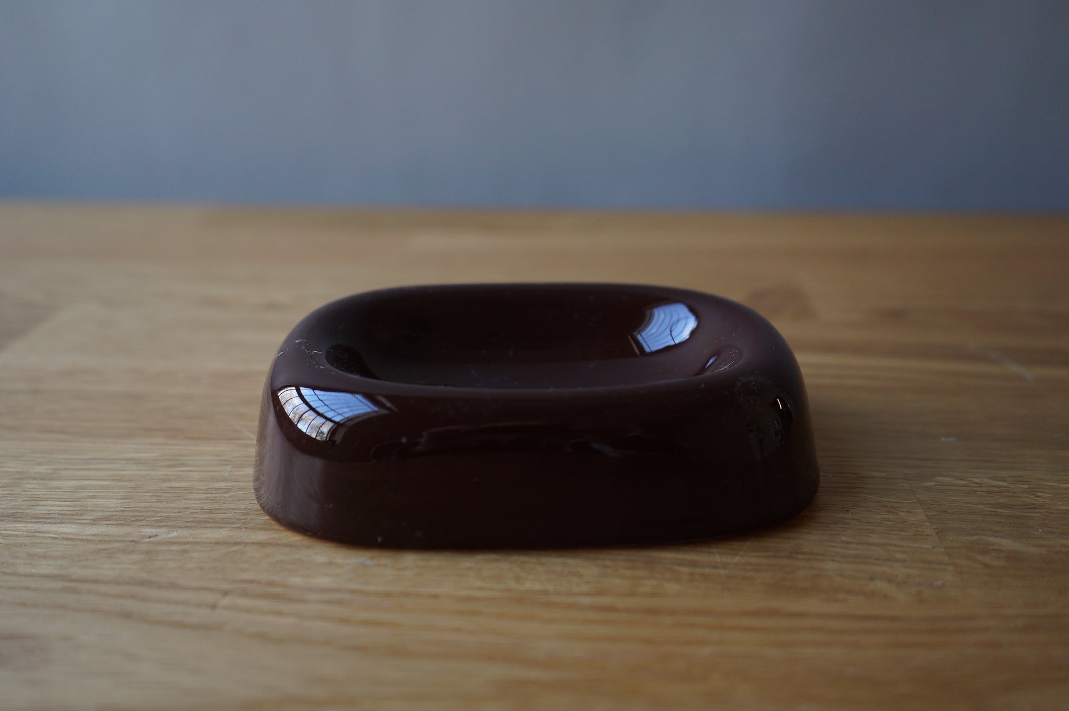 Dark Brown Soap Dish